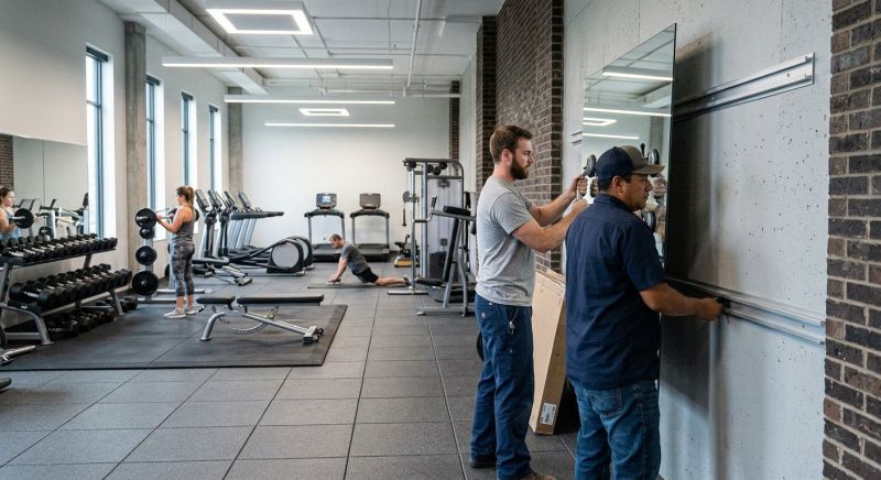 Commercial Mirror Installation in Boulder, CO