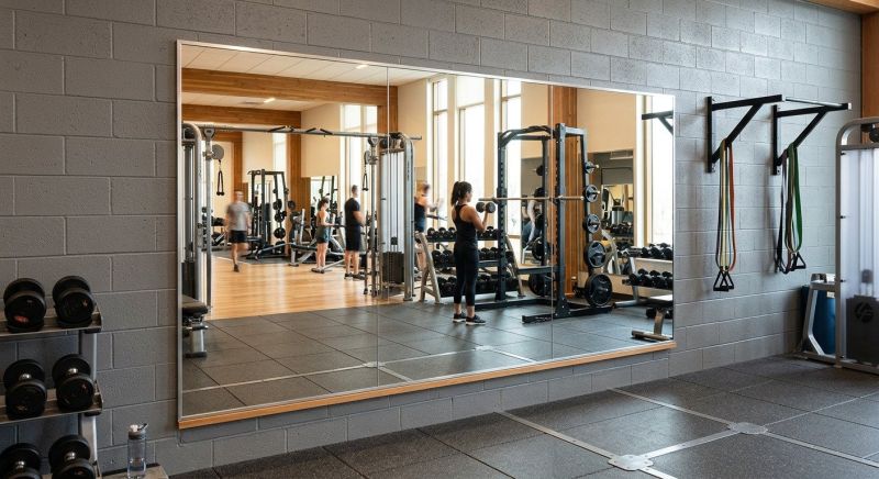 Fitness Mirror Installation in Arvada, CO