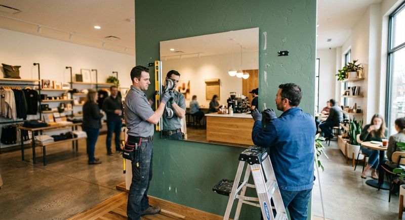 Studio Mirrors Installation in Boulder, CO