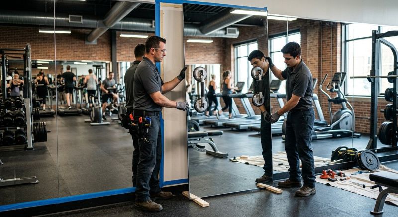 Workout Mirrors Installation in Arvada, CO