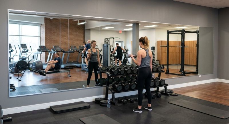Workout Mirrors Installation in Boulder, CO